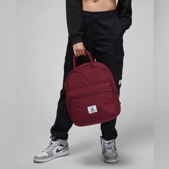 NEW Air Jordan Backpack Cherrywood Red NWT - Picture 1 of 14